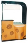 เคาน์เตอร์กาแฟโค้งสติ๊กเกอร์